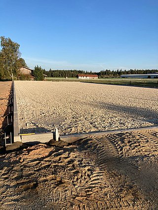 Randeinfassung Reitplatz