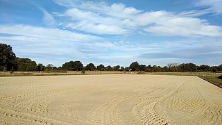 Tretschicht des Reitplatzes in Lippetal